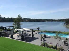 Exclusive Lakefront Mansion with pools in Stockholm in Tyresö